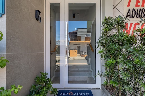 Apartamento básico | Detalhe da fachada