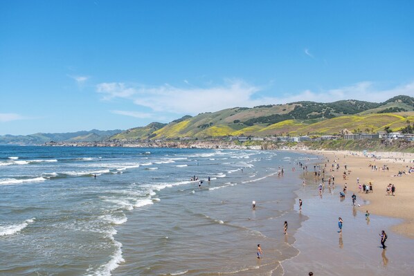 Beach nearby