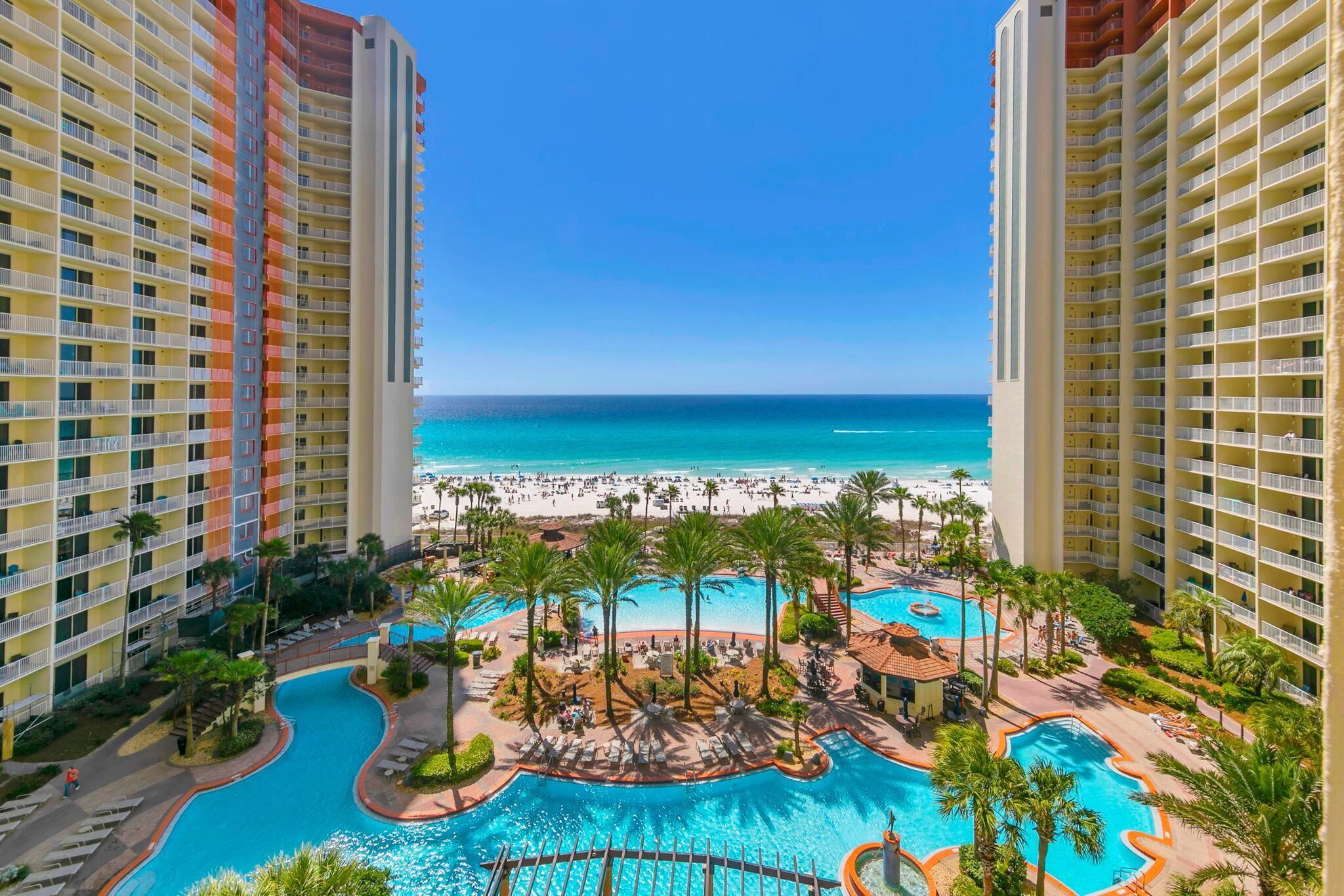 Condo, 1 King Bed with Sofa bed (Shores of Panama 816) | Pool | Indoor pool, a heated pool