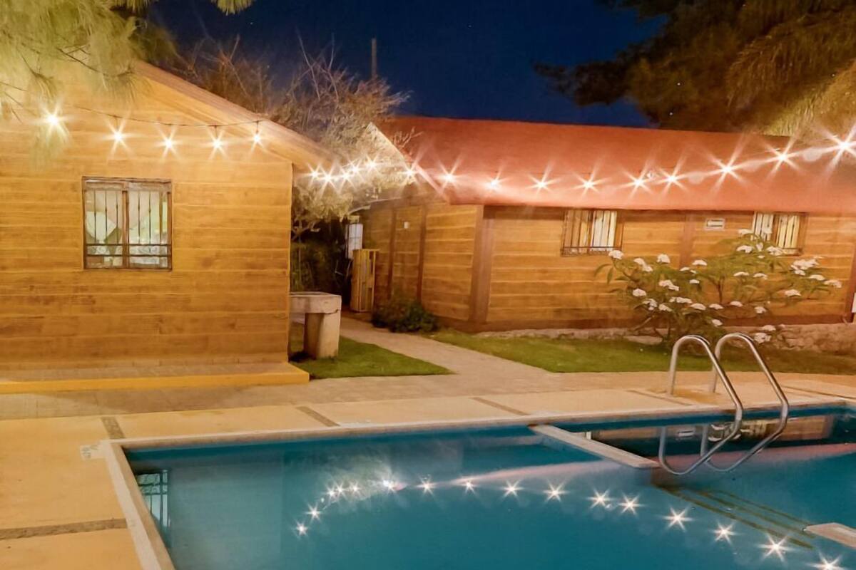 Family Cabin, 1 Bedroom, Pool View | Free WiFi, bed sheets