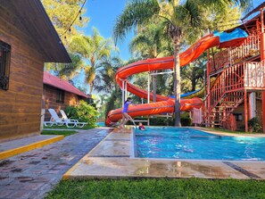 2 outdoor pools - Parque Girasoles Balneario & Cabañas (Purísima del Rincón)