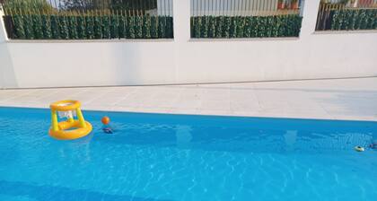 Relaxation, pool and fitness, close to the ocean
