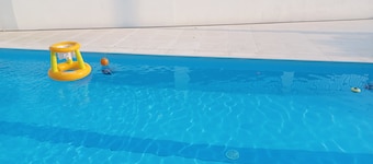 Relaxation, pool and fitness, close to the ocean