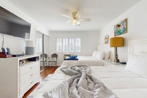 2 sovrum, strykjärn/strykbräda, wi-fi och sängkläder