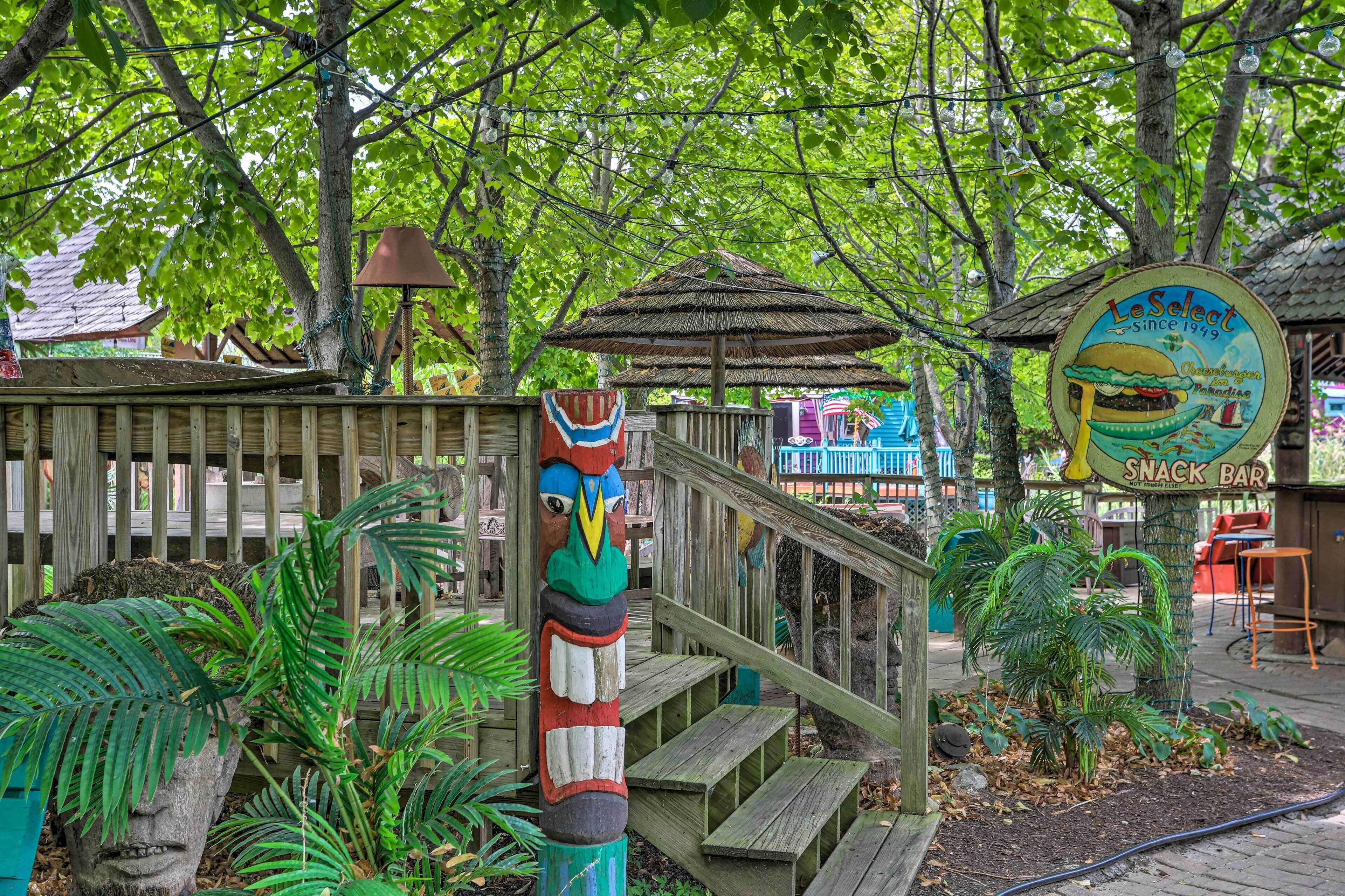 Enceinte de l’hébergement