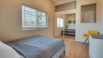 1 bedroom, iron/ironing board, Internet, bed sheets