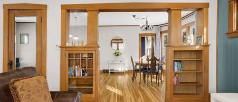 Smart TV, books, stereo, computer monitors