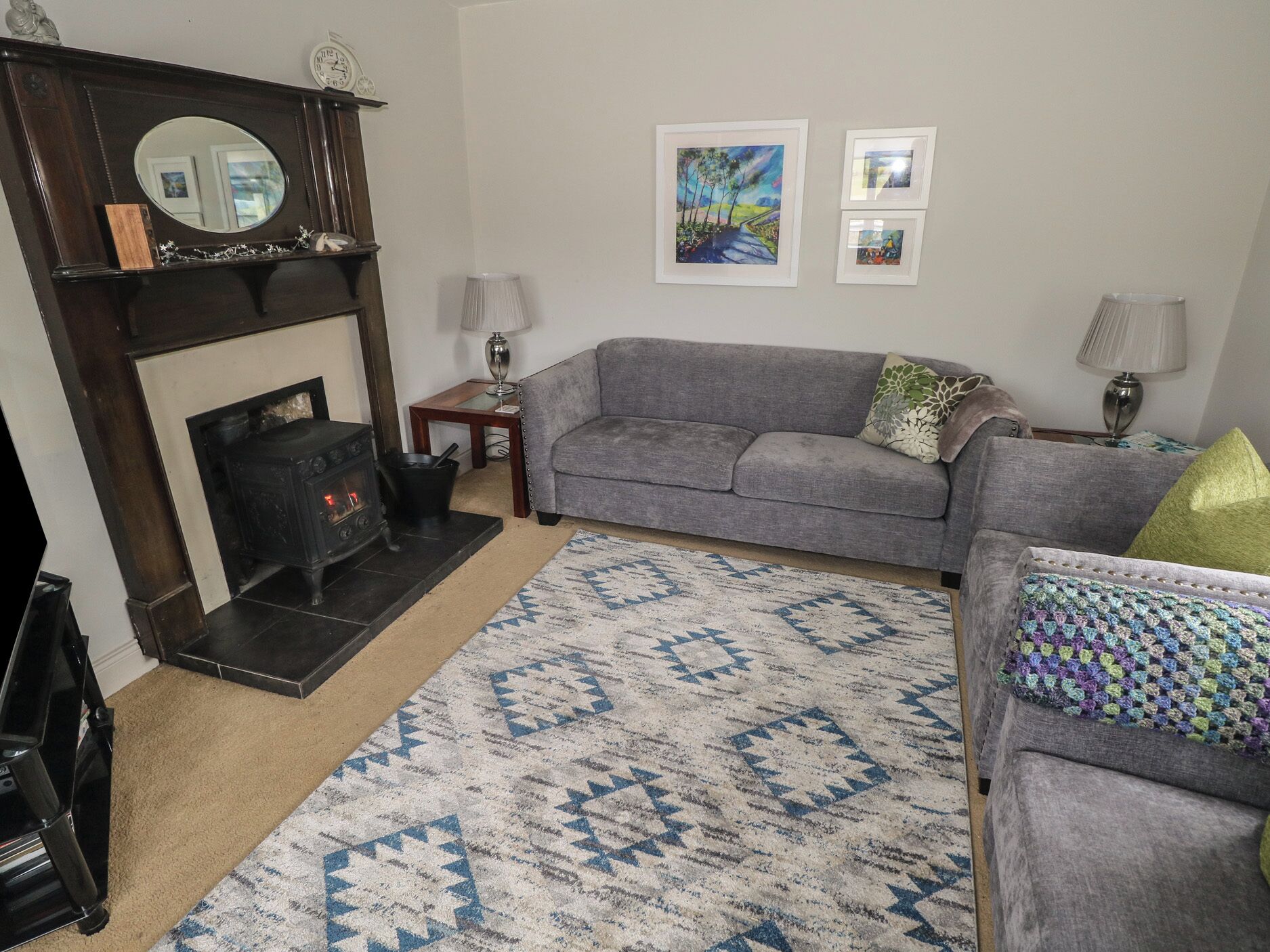 Área de sala de estar