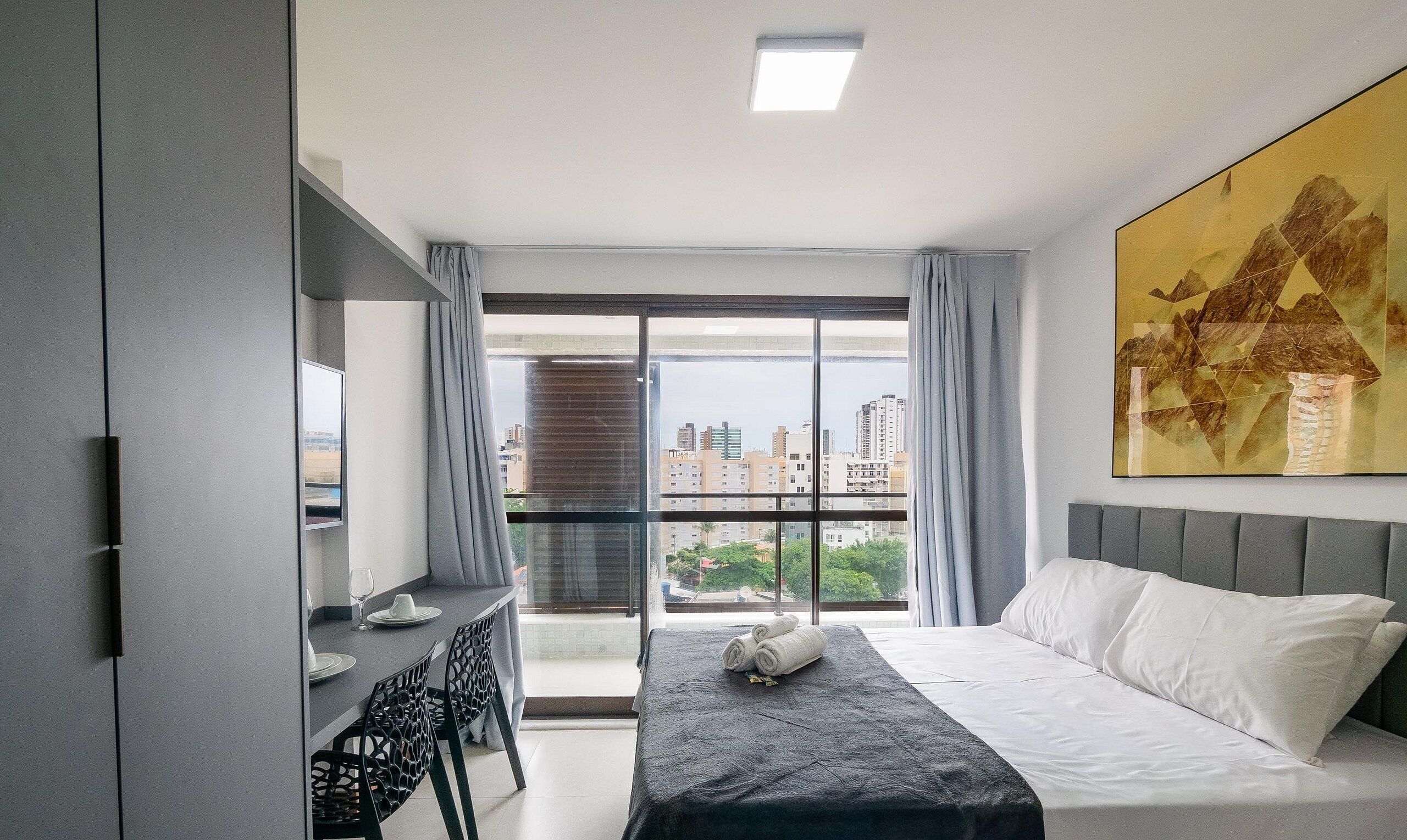 Apartamento básico | 1 quarto, Wi-Fi de cortesia