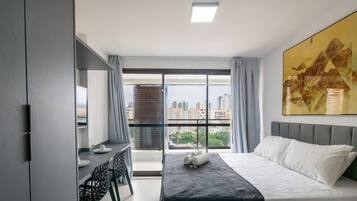 Apartamento básico | 1 quarto, Wi-Fi de cortesia