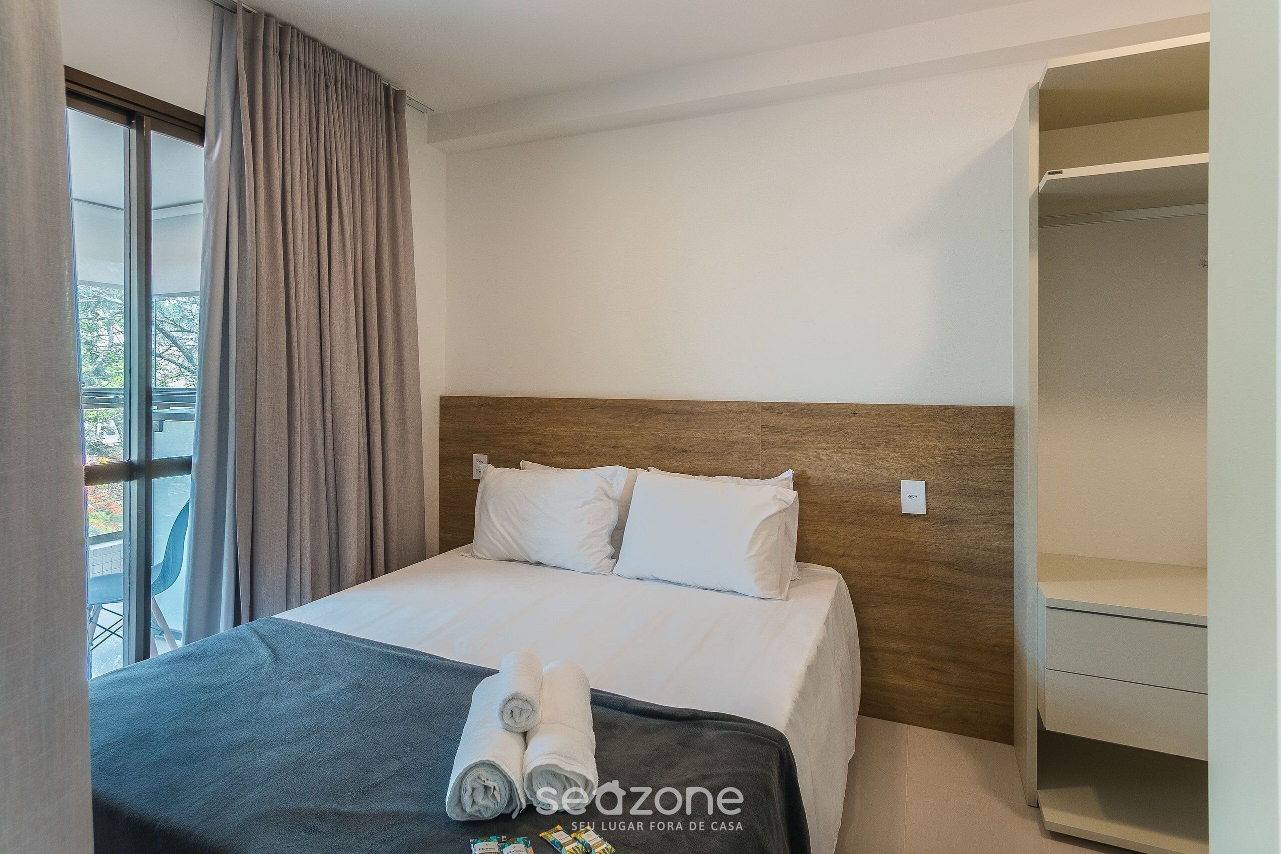 Apartemen Basic | 1 kamar tidur dan Wi-Fi gratis