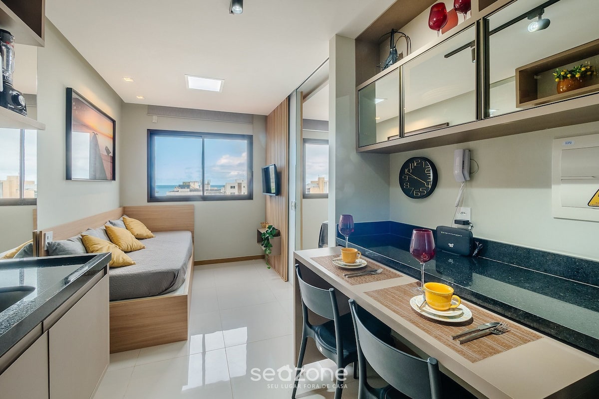 Basic-Apartment | Eigene Küche | Kochgeschirr/Geschirr/Besteck