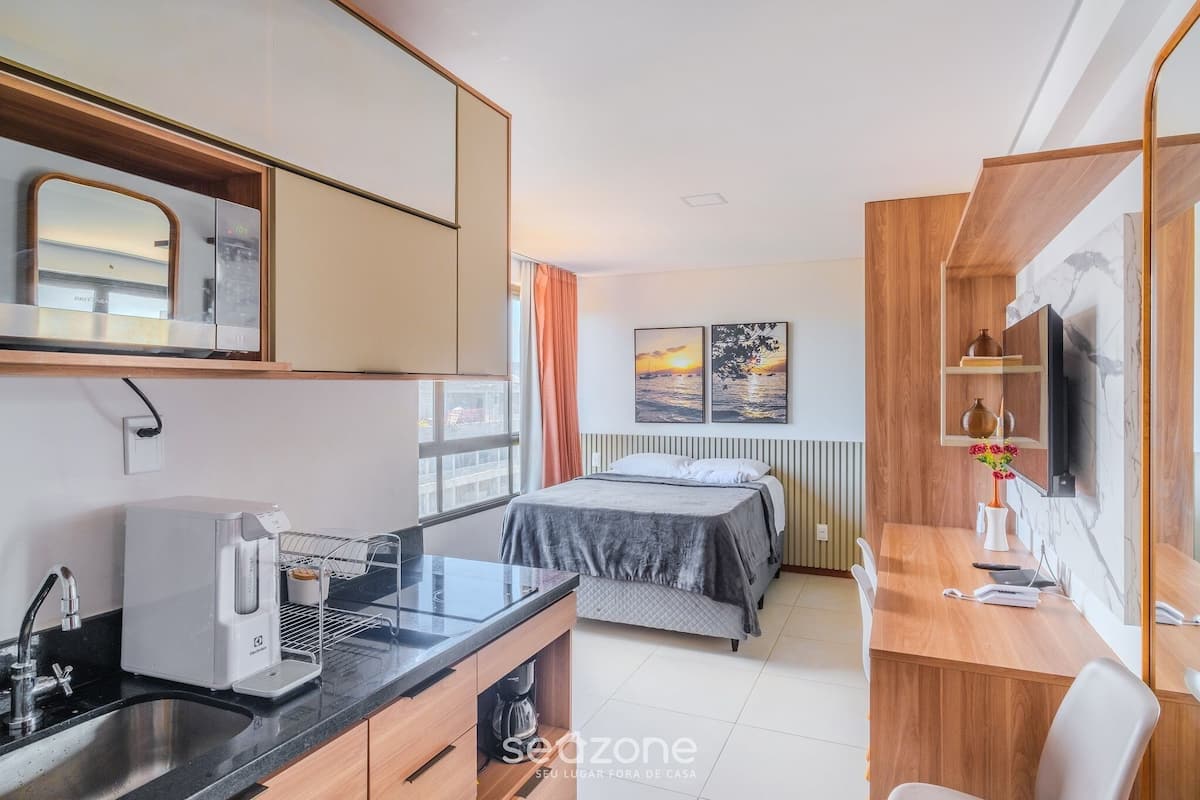 Estúdio básico | 1 quarto, Wi-Fi de cortesia