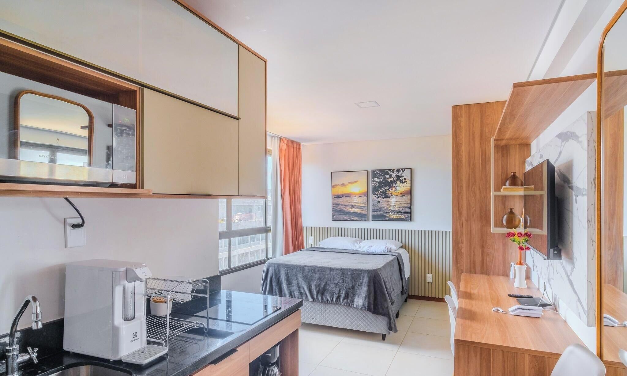 Estudio básico | 1 habitación y wifi gratis 