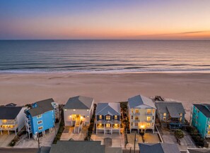 Exterior - 6br Oceanfront-Private Heated Pool-Hot Tub-Sauna (Carolina Beach)