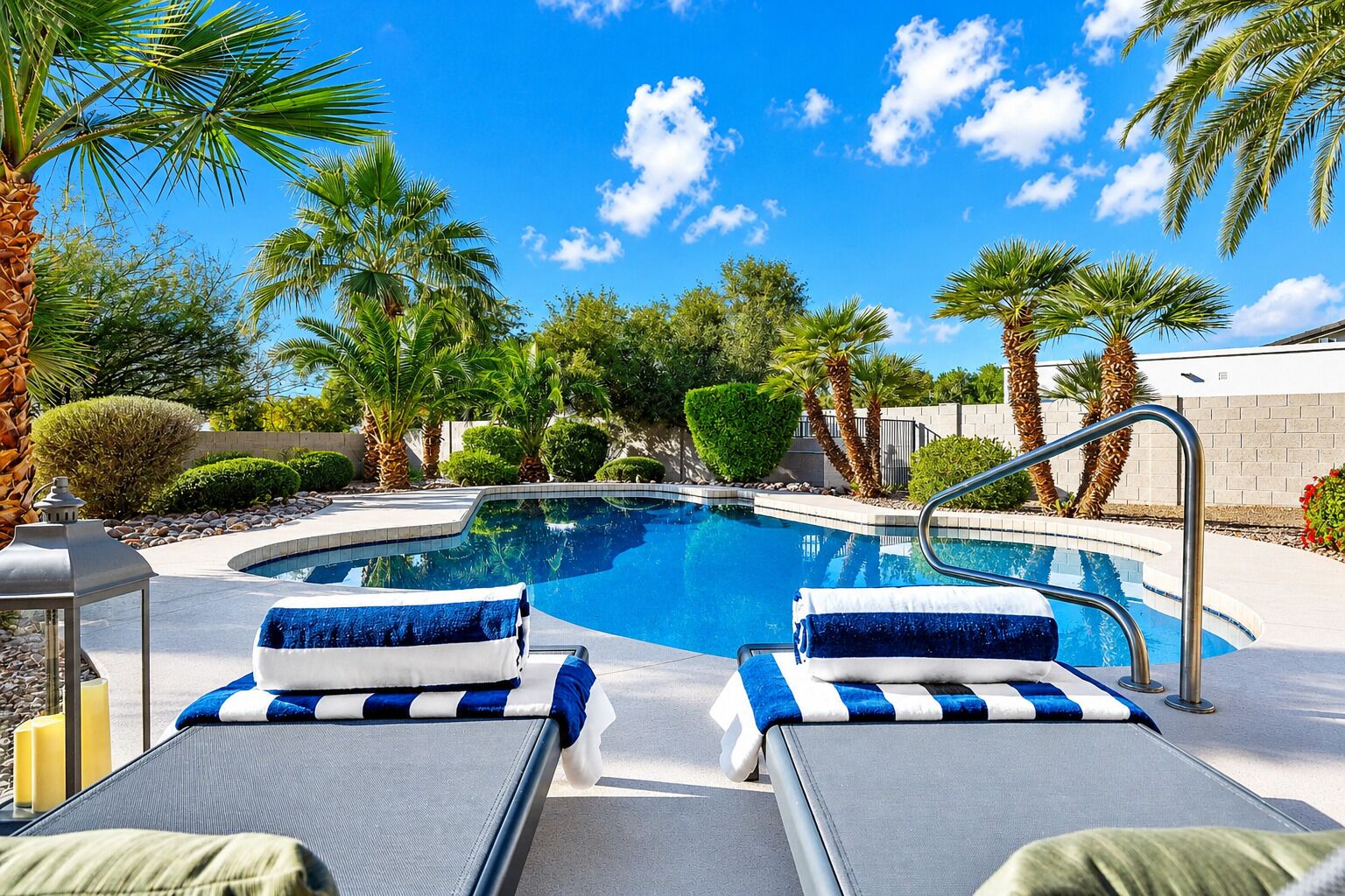 Piscine chauffée