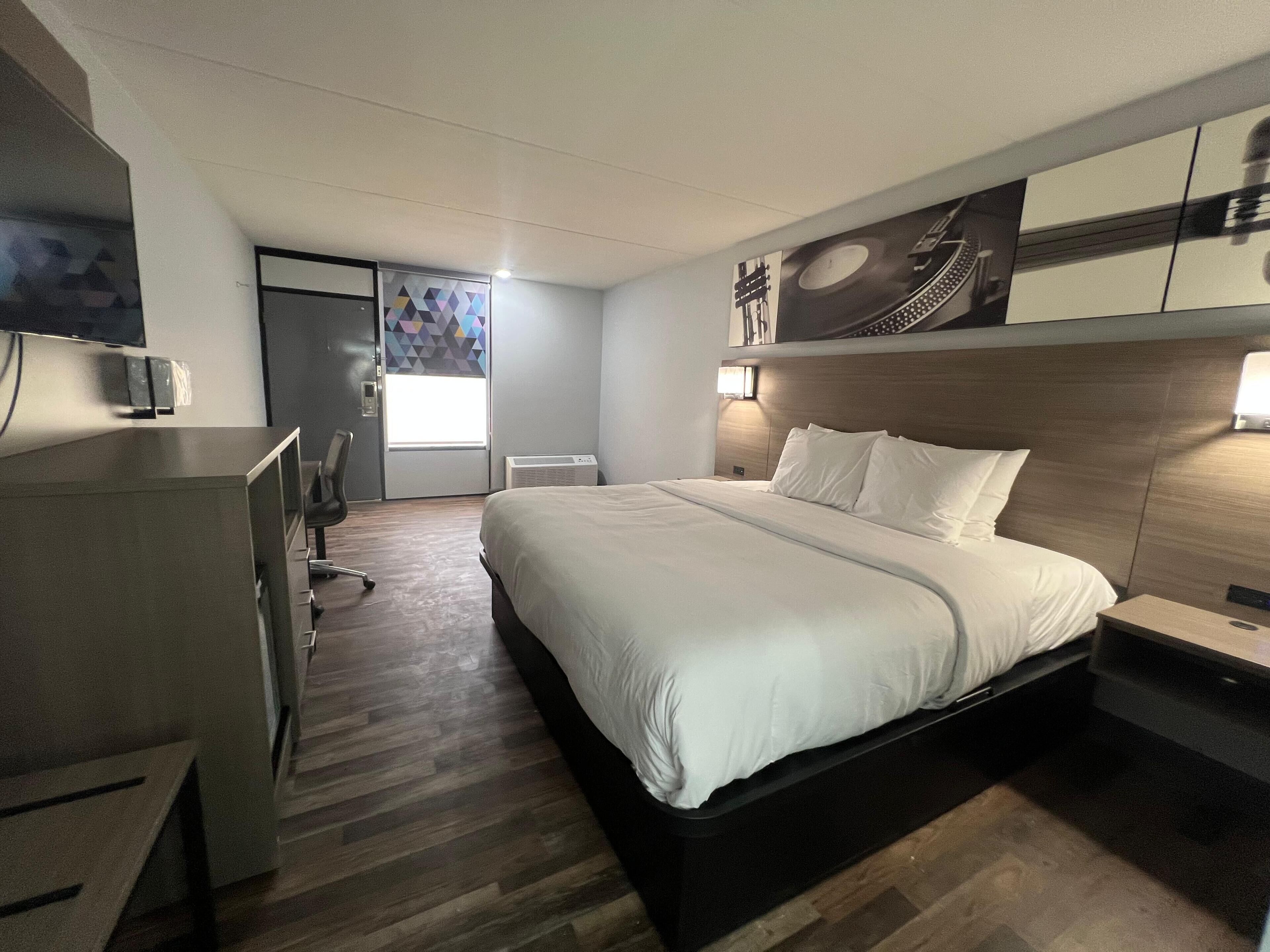 Ropa de cama de alta calidad y escritorio 