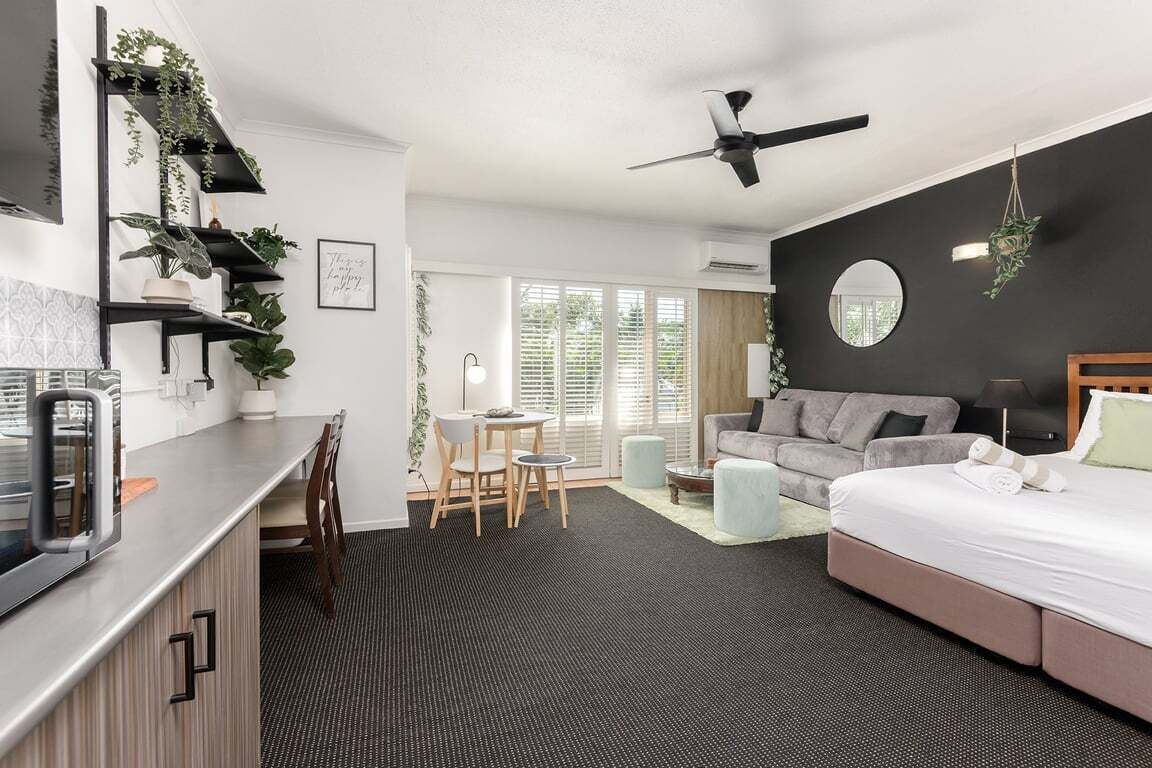 1 多间卧室、床单