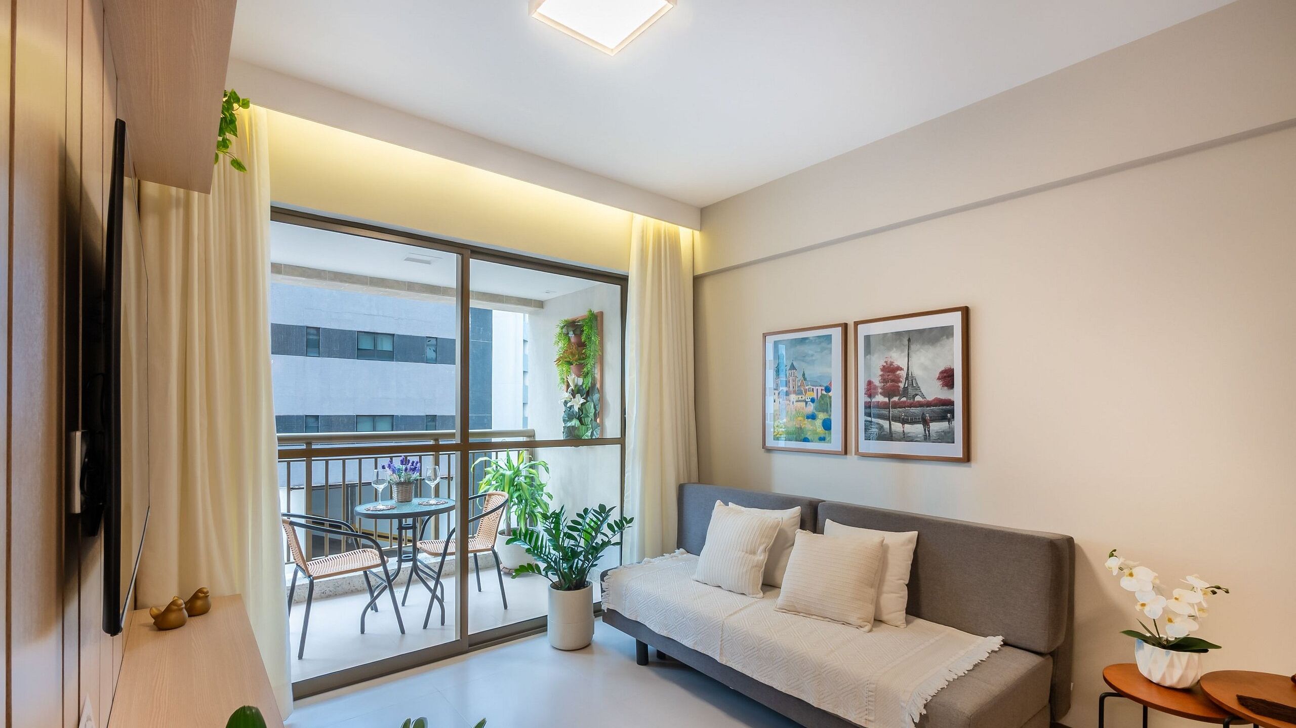 Apartamento básico | Área de estar