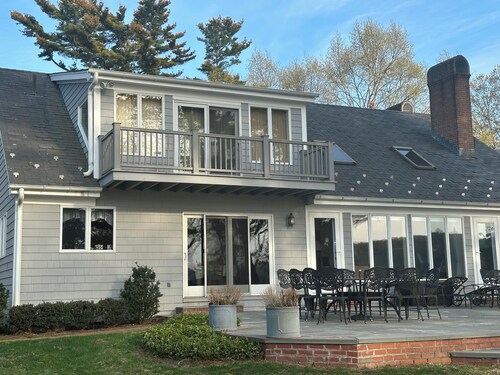 The Bella Vista St James! Waterfront house with a beach dock and so much more!