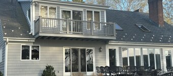 The Bella Vista St James! Waterfront house with a beach dock and so much more!