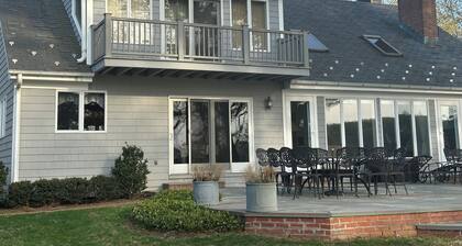 The Bella Vista St James! Waterfront house with a beach dock and so much more!