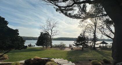 The Bella Vista St James! Waterfront house with a beach dock and so much more!