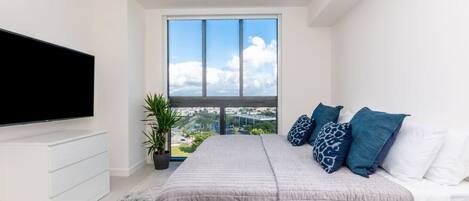 1 Schlafzimmer, Schreibtisch, Bügeleisen/Bügelbrett, WLAN