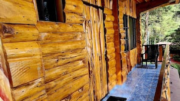 Family Cabin, Mountain View | Terrace/patio