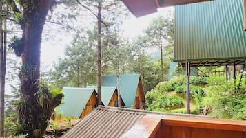 Cabana familiar, vistes a la muntanya