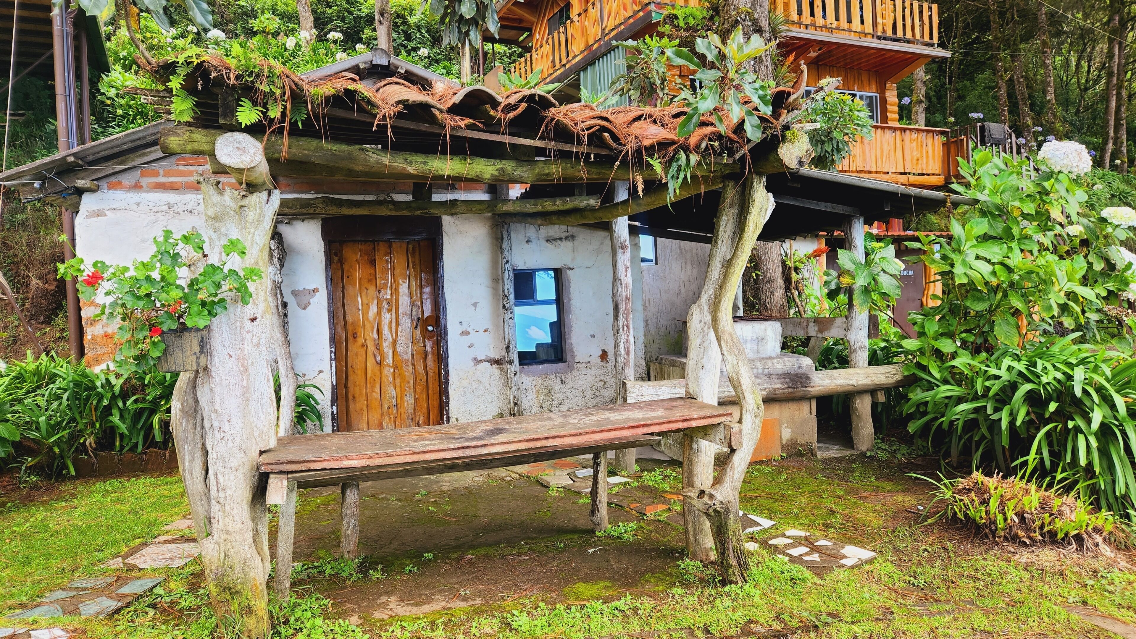 Cabin, Patio, Mountain View