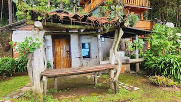 Cabin, Patio, Mountain View