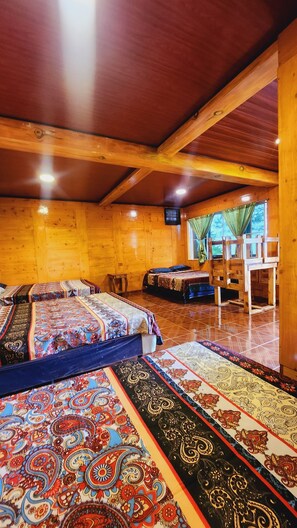 Baita familiare, vista montagna