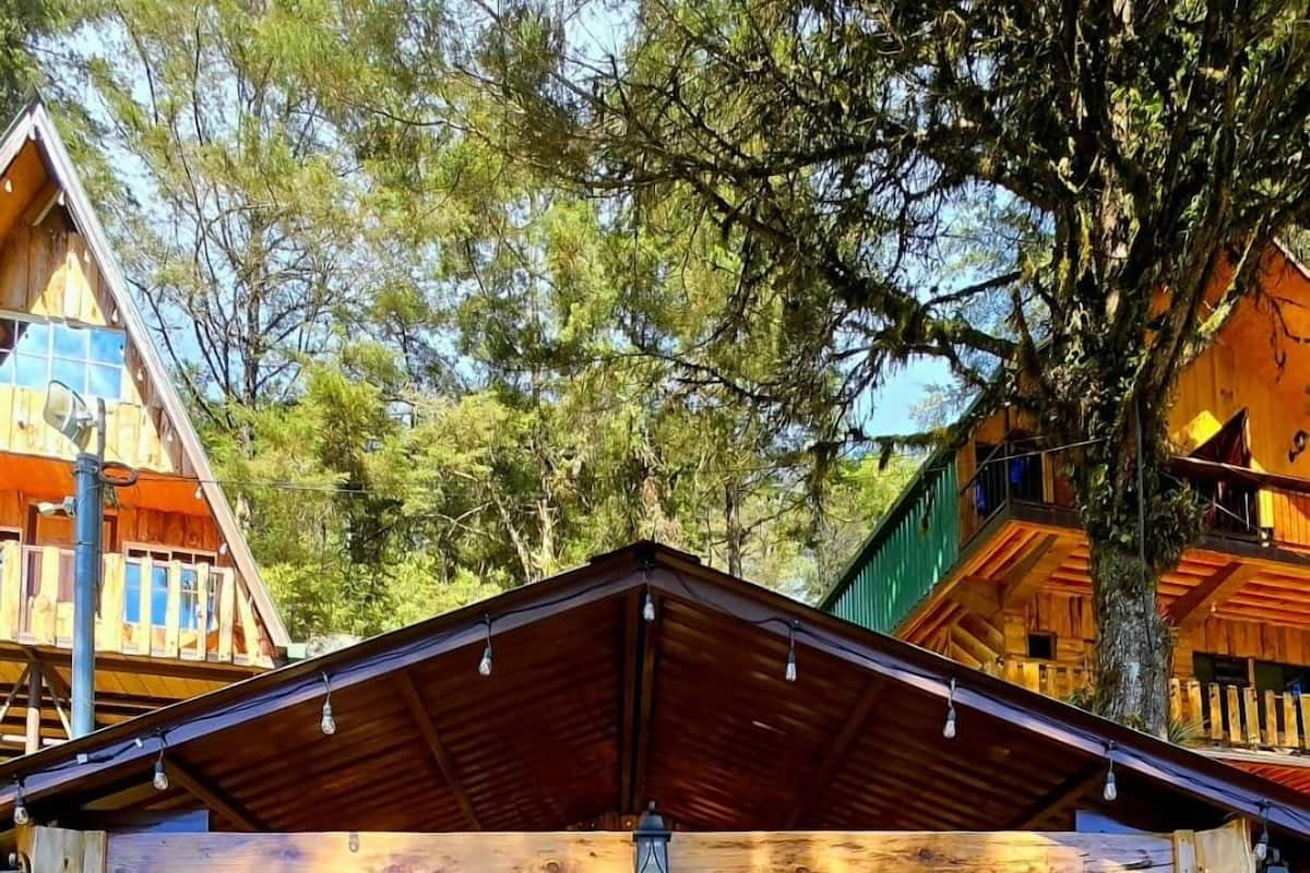 Cabin, Patio, Mountain View