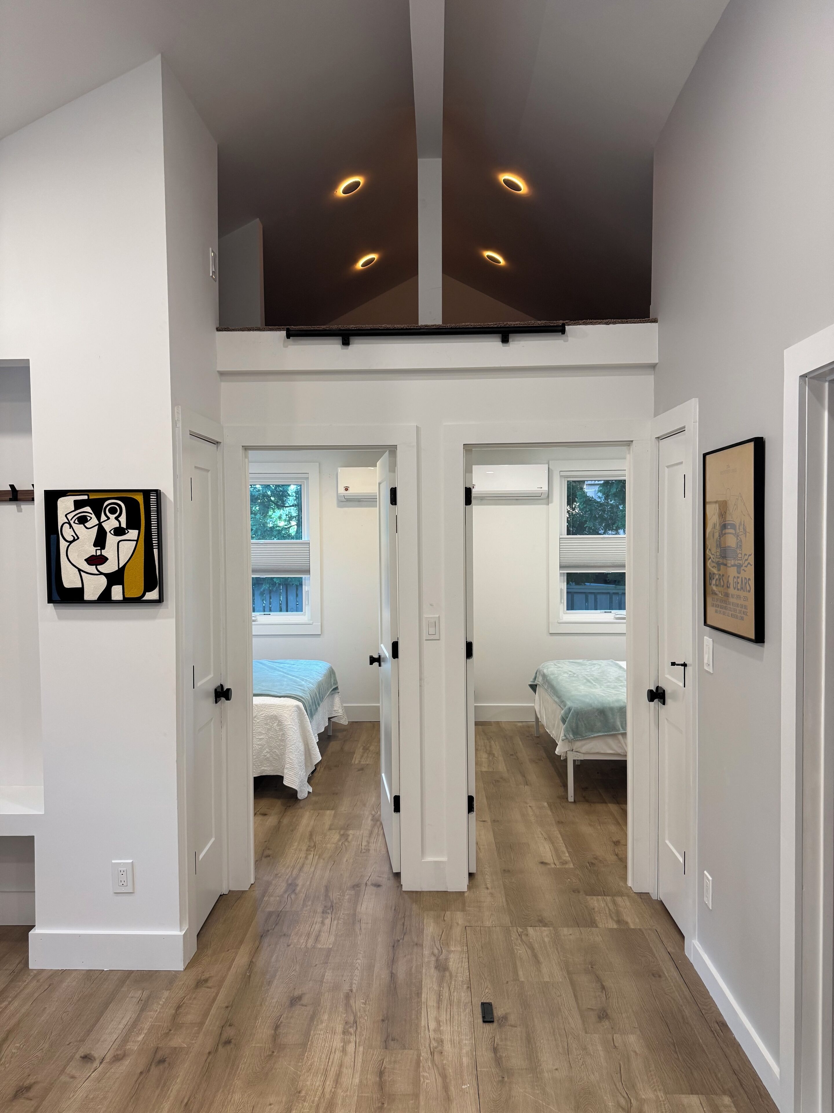 2 soverom, strykejern/-brett, wi-fi (inkludert) og sengetøy