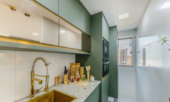 Apartamento básico | Cozinha privada