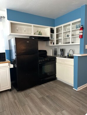 Microwave, oven, stovetop