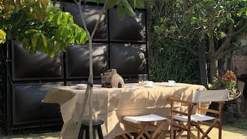 House, 2 Bedrooms, Patio, Garden View | Terrace/patio