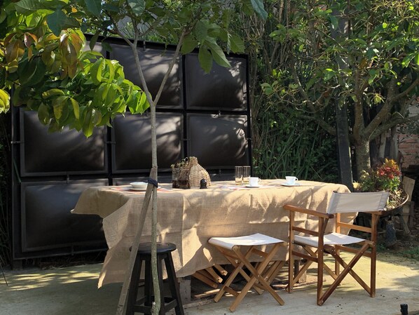 House, 2 Bedrooms, Patio, Garden View | Terrace/patio