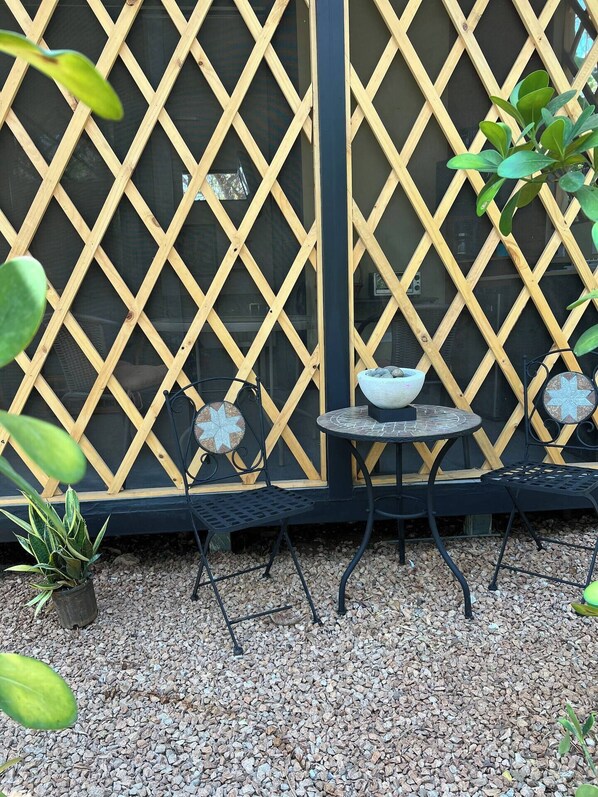 Enceinte de l’hébergement