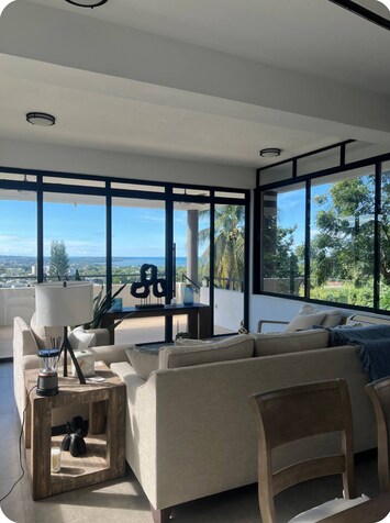 Magestic views through out the house.