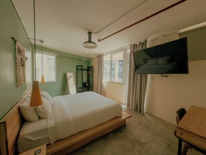 Ropa de cama hipoalergénica, sistema de insonorización y wifi gratis 