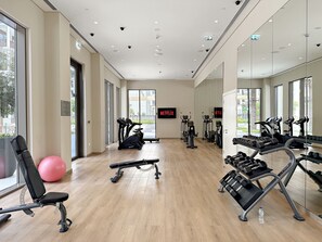 Fitnessbereich