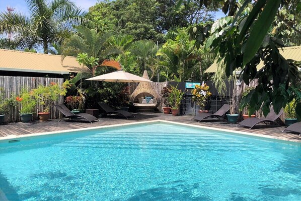 Outdoor pool - Danyasa Eco-Retreat  (Dominical)