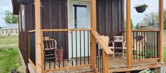The Bunkhouse 
Tiny home with a farm feel.with WiFi,and AC.