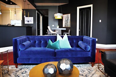 Luxury Downtown Penthouse, Spacious and Private, Walk to Everything 