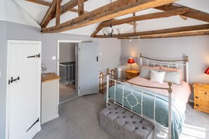 2 bedrooms, iron/ironing board, travel crib, WiFi