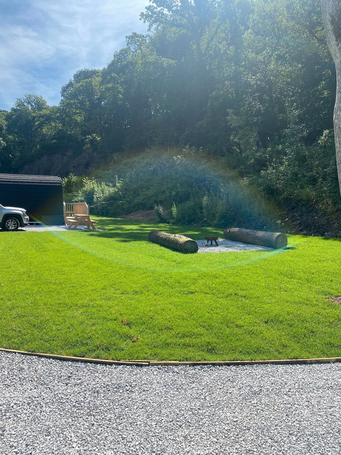 Overnattingsstedets uteområder