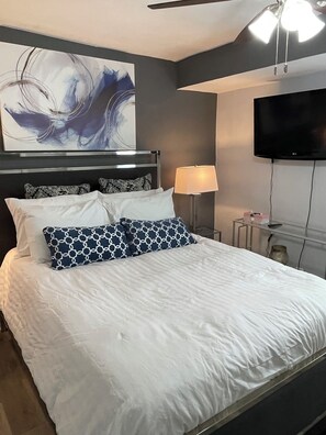 1 soveværelse, strygejern/strygebræt, gratis Wi-Fi, sengetøj