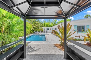 Piscine chauffée